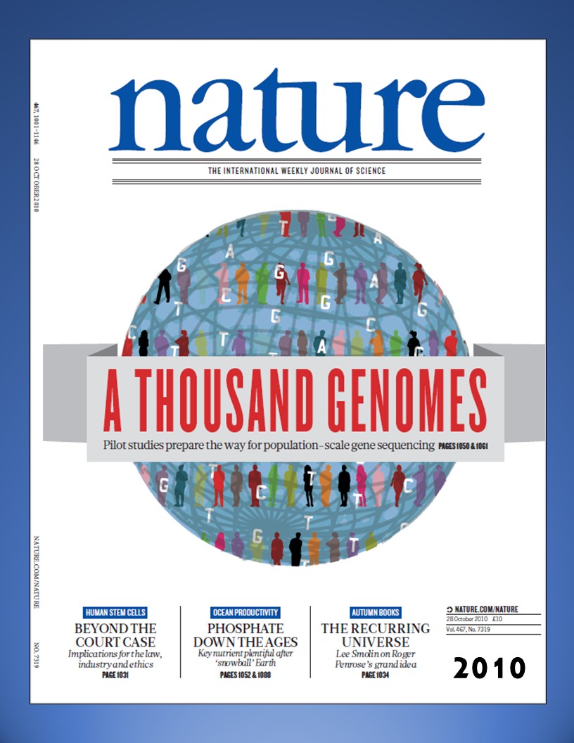 Nature 2010 Cover